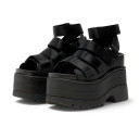 UGG GoldenRise Platform Sandals Black 1167431-BLK
