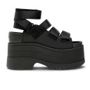 UGG GoldenRise Platform Sandals Black 1167431-BLK