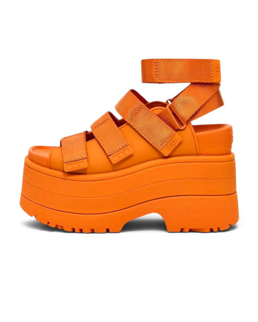 UGG GoldenRise Platform Sandals Dark Apricot 1167431-DCT