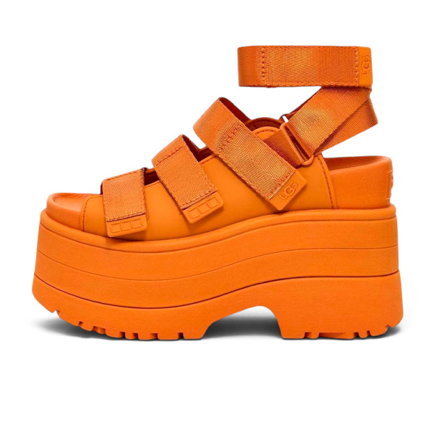 UGG GoldenRise Platform Sandals Dark Apricot 1167431-DCT