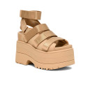 UGG GoldenRise Platform Sandals Mustard Seed 1167431-MDSD