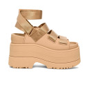 UGG GoldenRise Platform Sandals Mustard Seed 1167431-MDSD