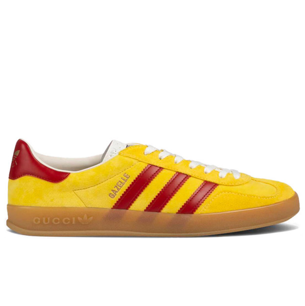 Adidas x Gucci Gazelle Yellow Velvet 7078489STU07170