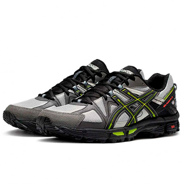 Asics Gel-Kahana 8 Grey Black Green ASC001MB097