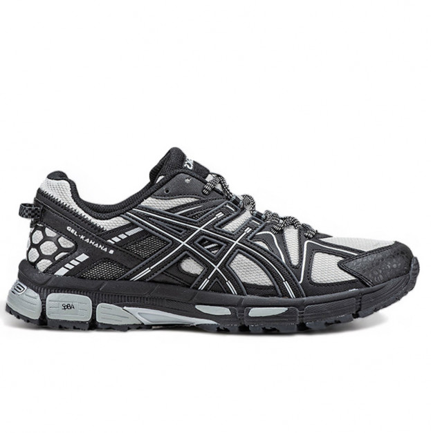 Asics Gel-Kahana 8 Black White Grey