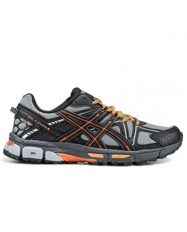 Asics Gel-Kahana 8 Black Grey Orange