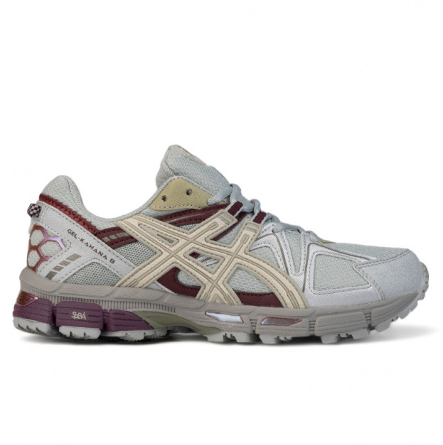 Asics Gel-Kahana 8 Grey Burgundy