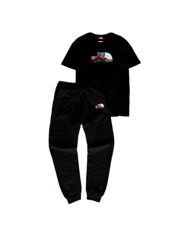 Комплект футболка та штани The North Face Wave Black NF0A7UBI-777