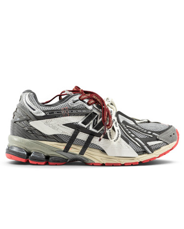 New Balance 1906A Grey Red Extreme Laces