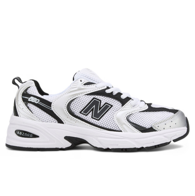 New Balance 530 White Black Silver