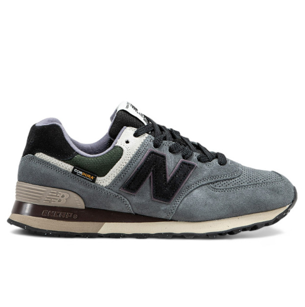New Balance 574 Cordura Grey Black Green