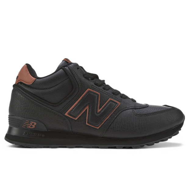 New Balance 574 Black Brown С МЕХОМ