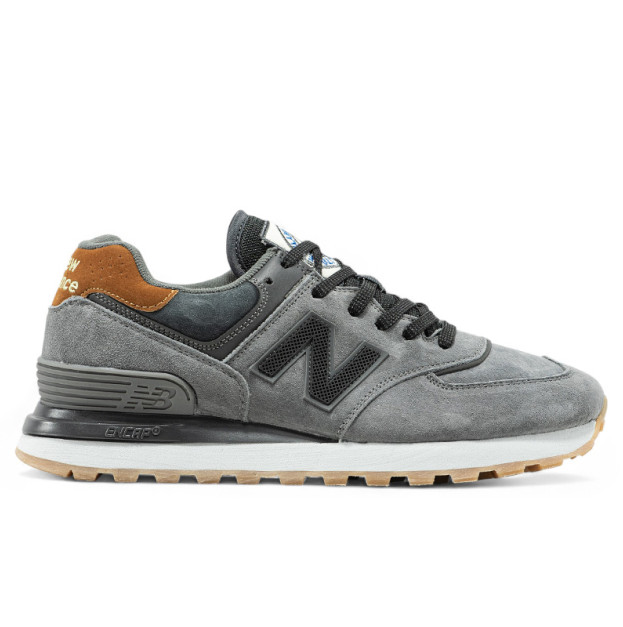 New Balance 574 x Stone Island Grey Brown
