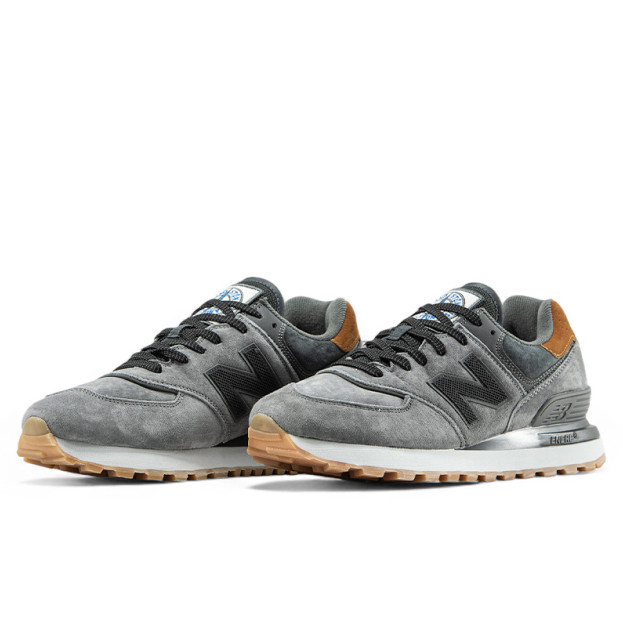 New Balance 574 x Stone Island Grey Brown