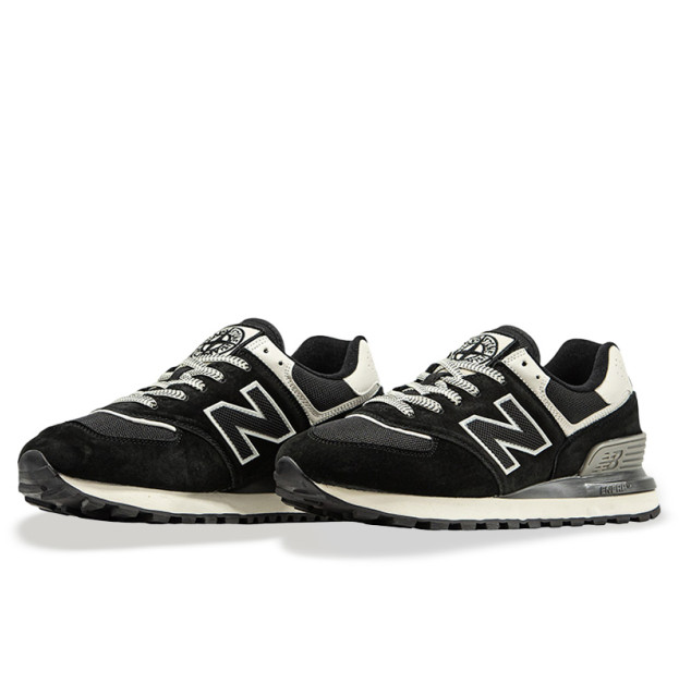 New Balance 574 x Stone Island Black White