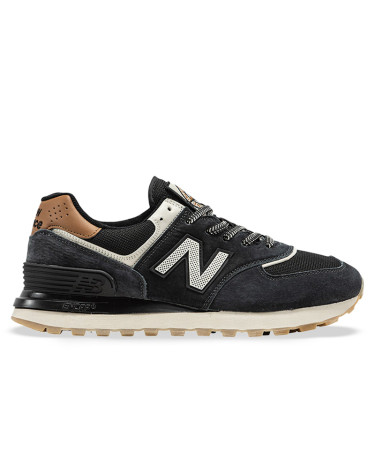 New Balance 574 x Stone Island Black Brown White