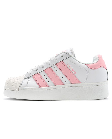 Adidas Superstar Platform 2W White Pink