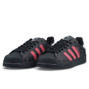 Adidas  Superstar Black Scarlet Pink IE2999
