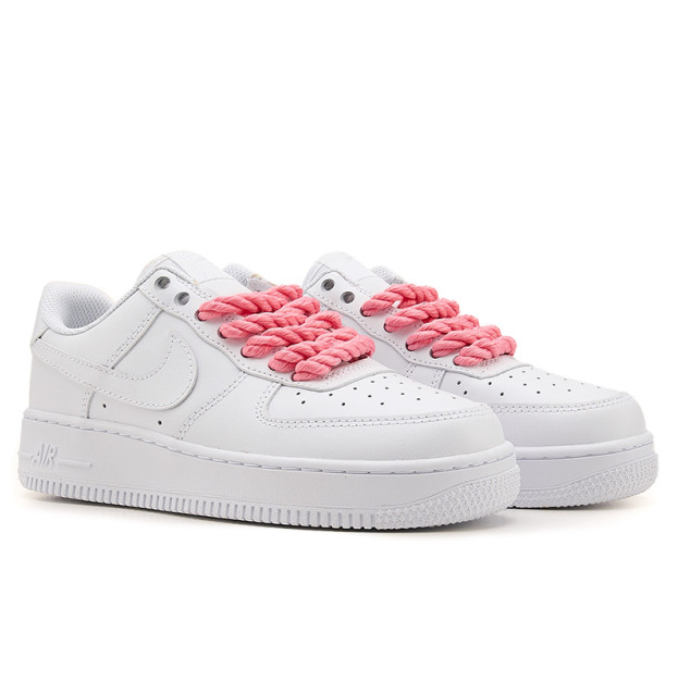 Nike Air Force 1 Low Rope Laces Pink