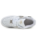 Nike Air Force 1 Low Molten Liquid Metal Silver White