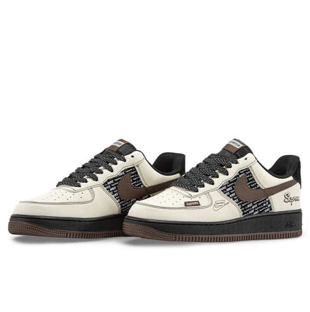 Nike Air Force 1 Low x Supreme Beige Brown