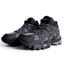 Asics Gel Kahana 8 High Black Grey White С МЕХОМ