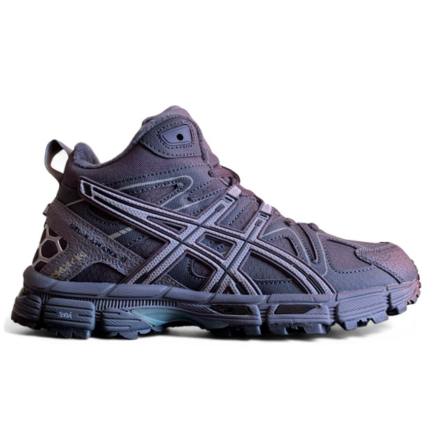 Asics Gel Kahana 8 High Black Grey З ХУТРОМ