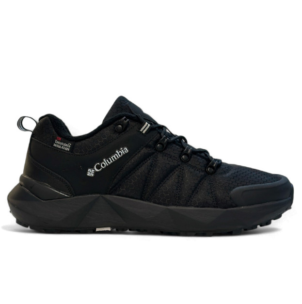 Columbia 3M Thinsulate Black White