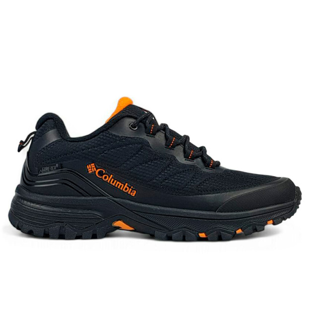 Columbia Gore-Tex Black Orange С ФЛИСОМ