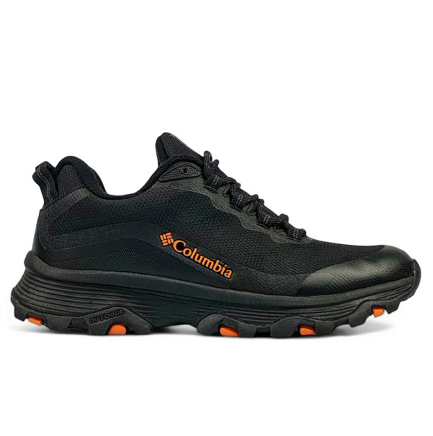 Columbia Outdoor Black Orange З ФЛІСОМ