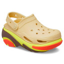 Crocs Bubble Crush Clog Platform Sesame