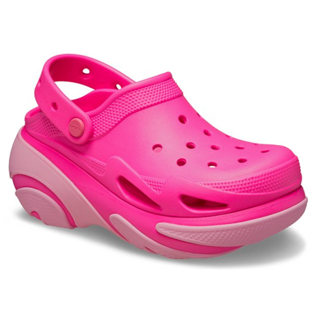 Crocs Bubble Crush Clog Platform Pink