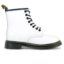 Dr. Martens 1460 Smooth Leather Lace Up Boots White З ХУТРОМ
