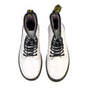 Dr. Martens 1460 Smooth Leather Lace Up Boots White З ХУТРОМ