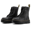 Dr. Martens Jadon Leather Platform Boots Galaxy