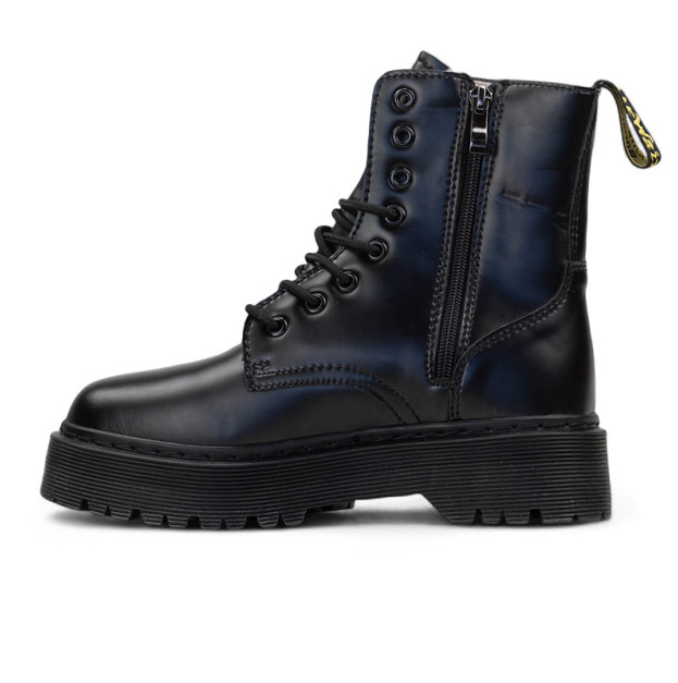 Dr. Martens Jadon Smooth Leather Boots Black З ХУТРОМ