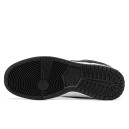Nike SB Dunk Low Black White З ХУТРОМ