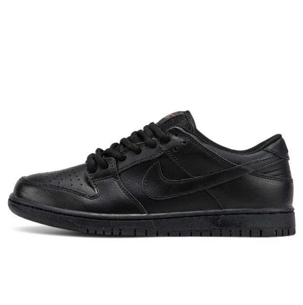 NIke Dunk Low Leather Total Black