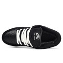 Nike SB Dunk Low Black White Two С МЕХОМ