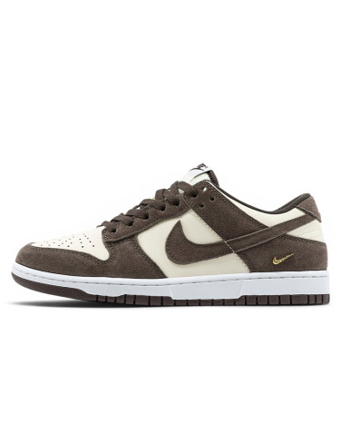 Nike Dunk Low Light Orewood Baroque Brown Mini Swoosh IO4244-102