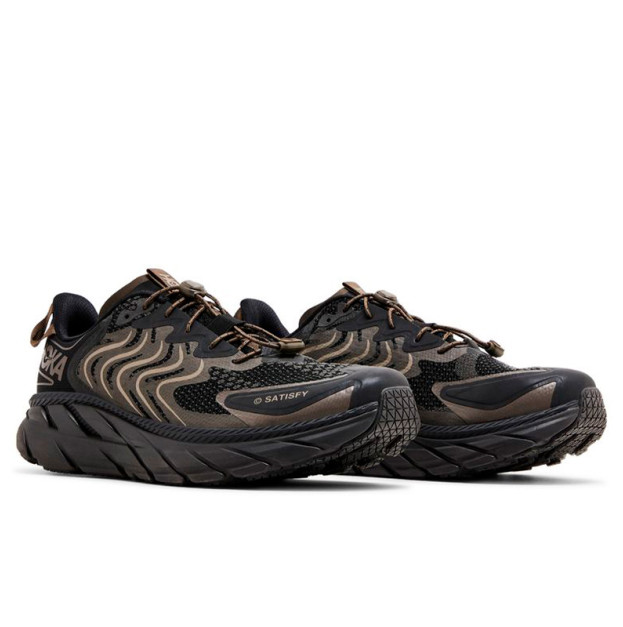 Hoka Clifton x Satisfy Forged Iron 1143450-FIBC