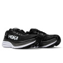 Hoka Bondi 8 D Wide Black White 1127954-BWHT