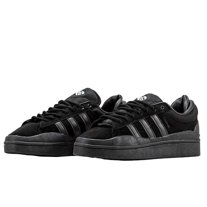 Adidas campus all black clearance