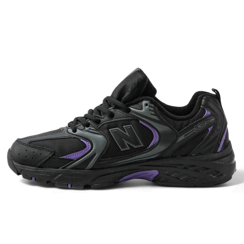 New Balance 530 Black Purple Winter З ХУТРОМ купити оригінал з