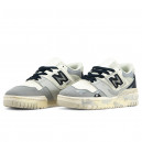 New Balance 550 White Grey Painted