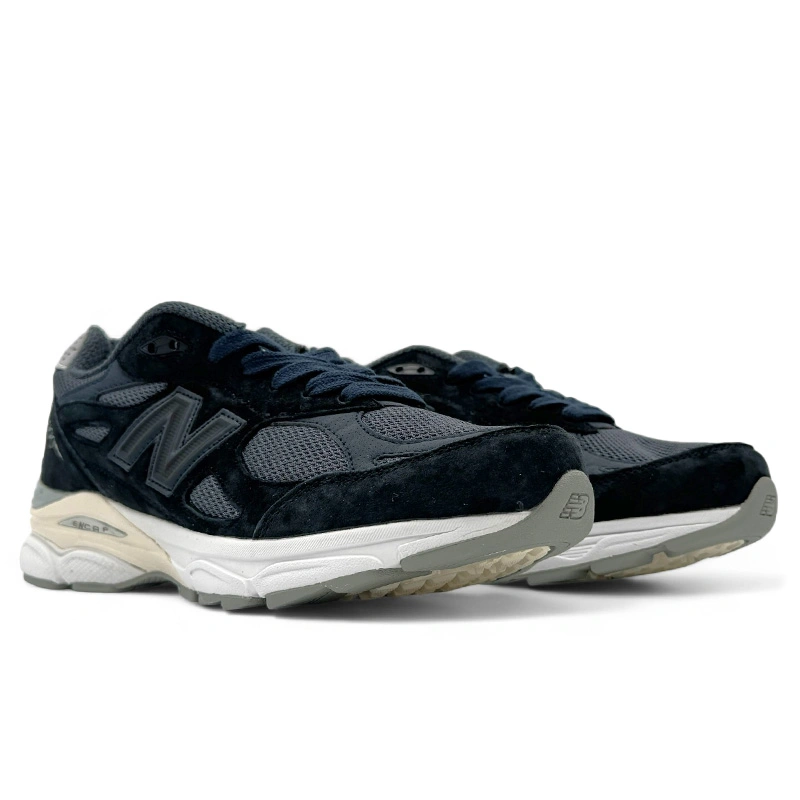 Grey and blue new balance 990 new arrivals