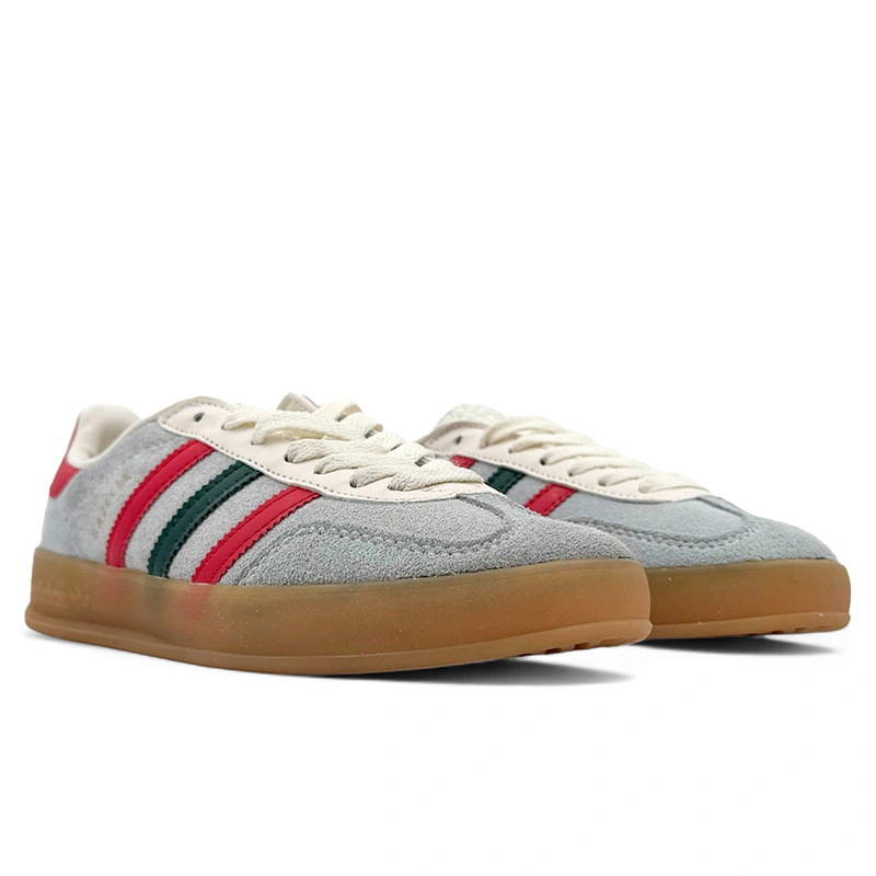 Adidas gazelle light blue and red store