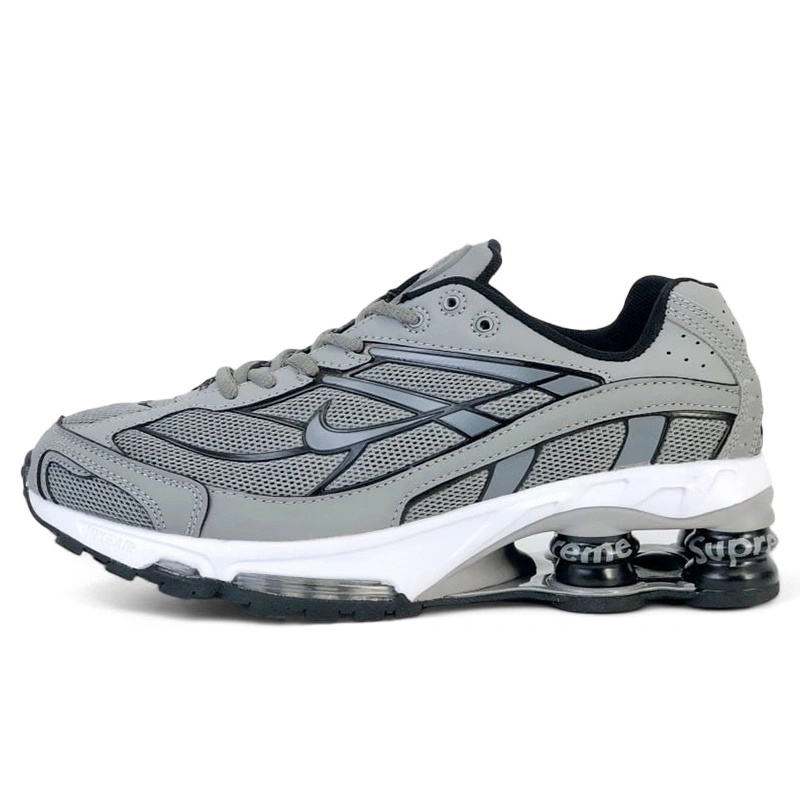 Supreme Nike Shox Ride 2 White/Grey Fog-Flat Platinum