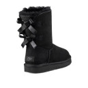 UGG Classic Short Bailey Bow II Black