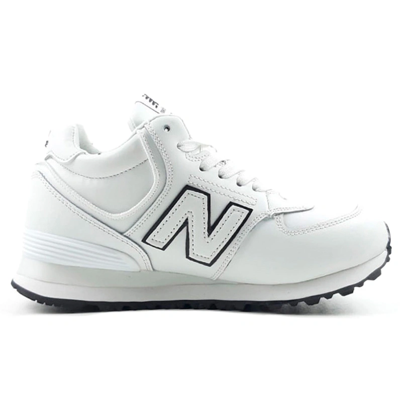 Grey and white new balance 574 deals